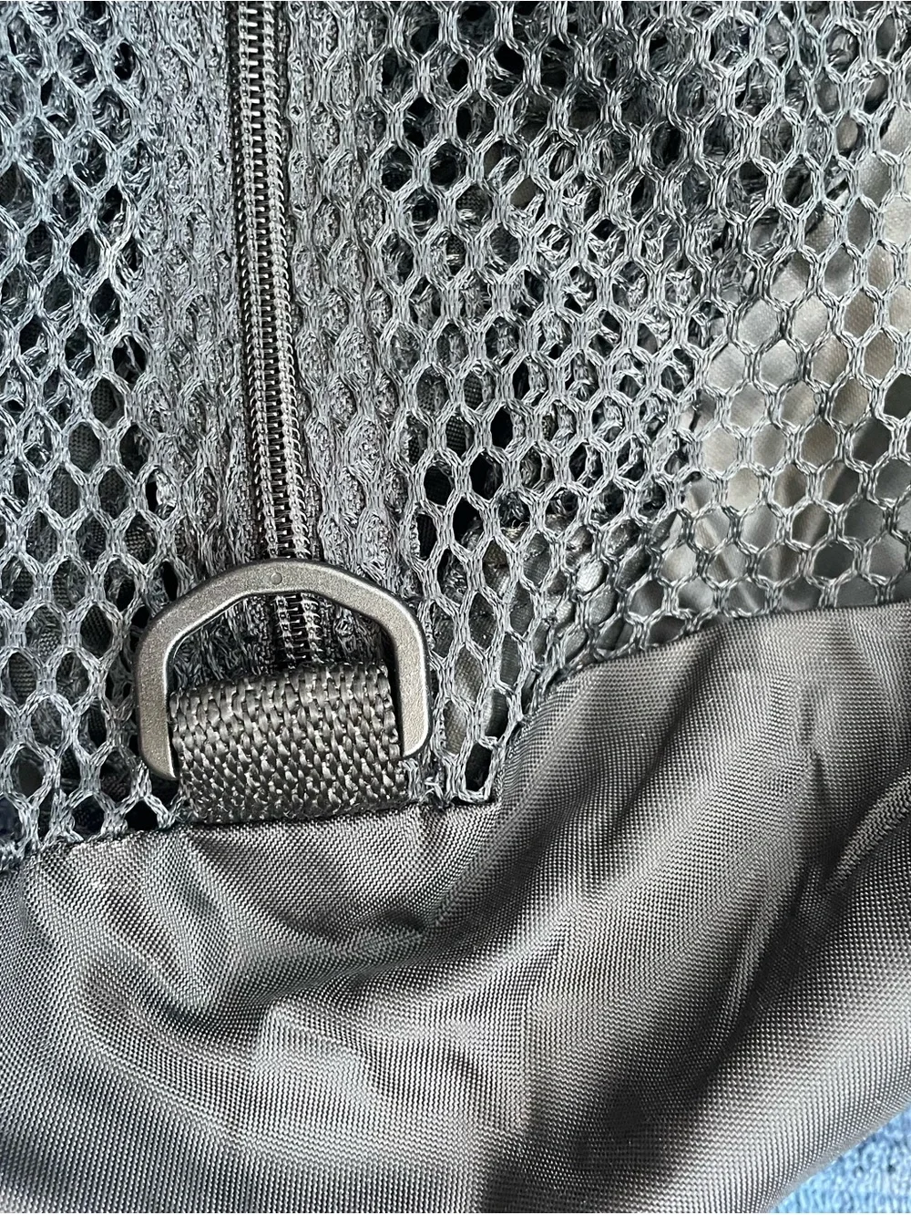 Black Mesh Carry Bag - beach dive pool laundry Tote 21” x 30”